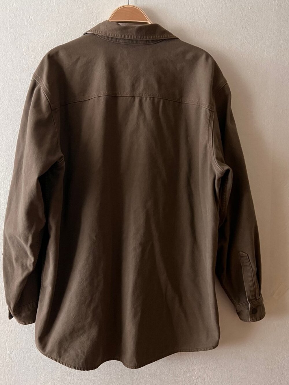 Vintage L.L. Bean Green Cotton Jacket, Men's Large - Picture 7 of 10
